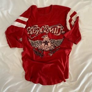AEROSMITH Graphic Vintage T-Shirt Small/Medium
